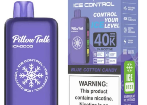Blue cotton candy PILLOW TALK