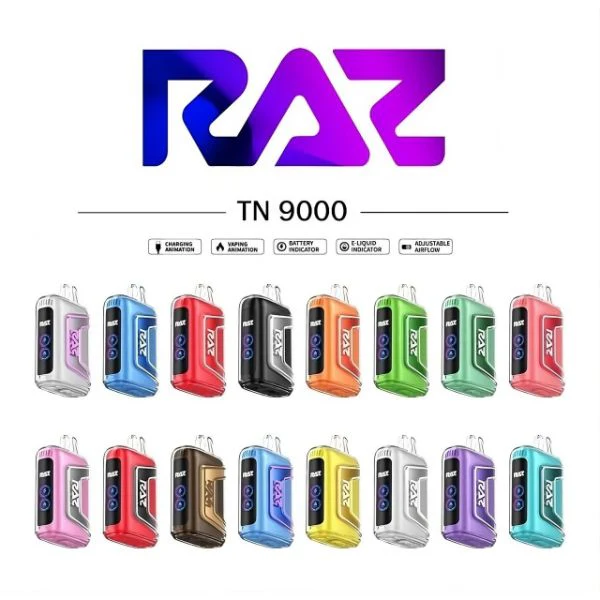 The Raz Vape White Yummy Grape which is a brilliant product from Raz TN9000 Disposable Vape Lineup offers a deliciously sweet and refreshing vaping experience.